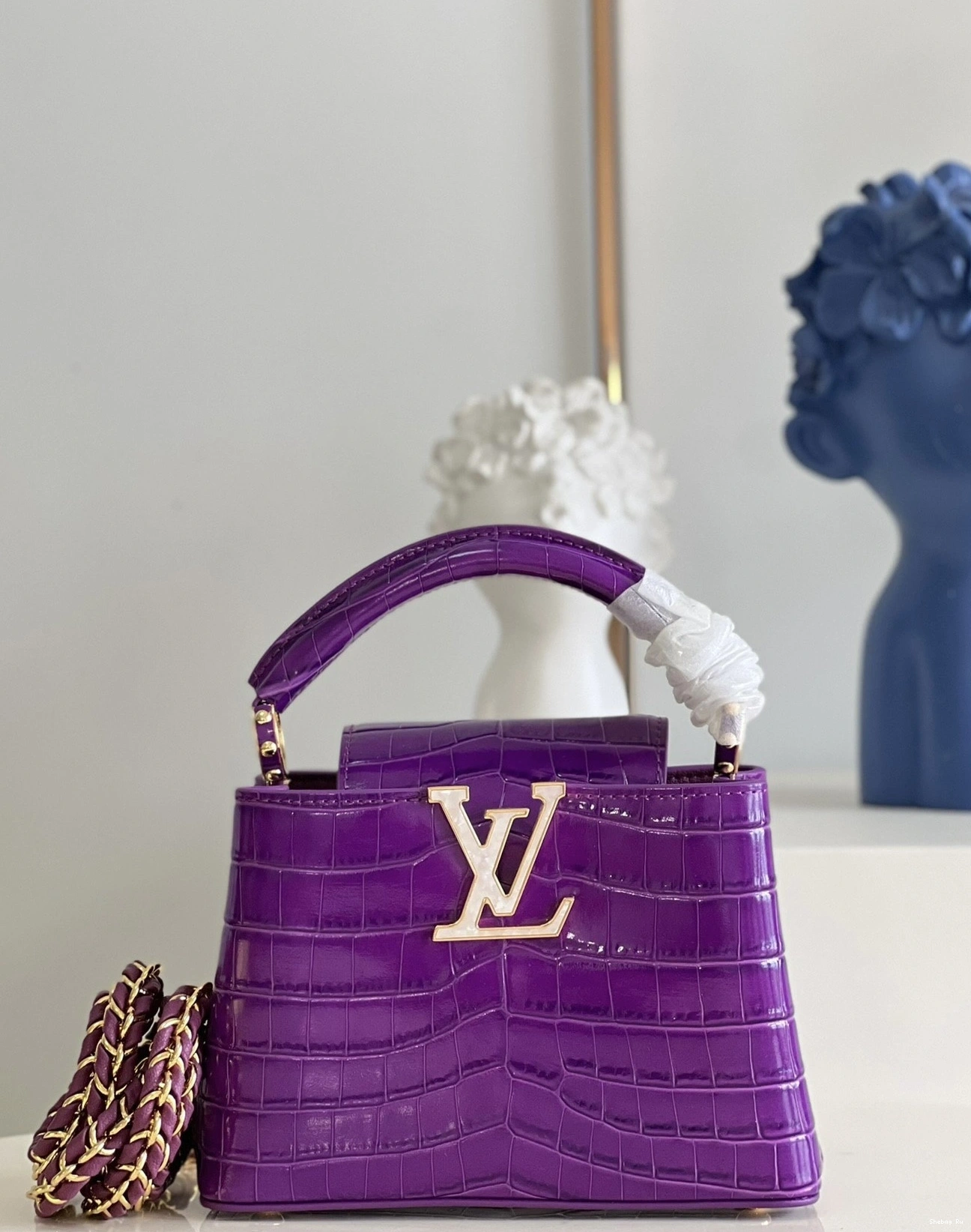 MINI LOUIS CAPUCINES VUITTON 0816